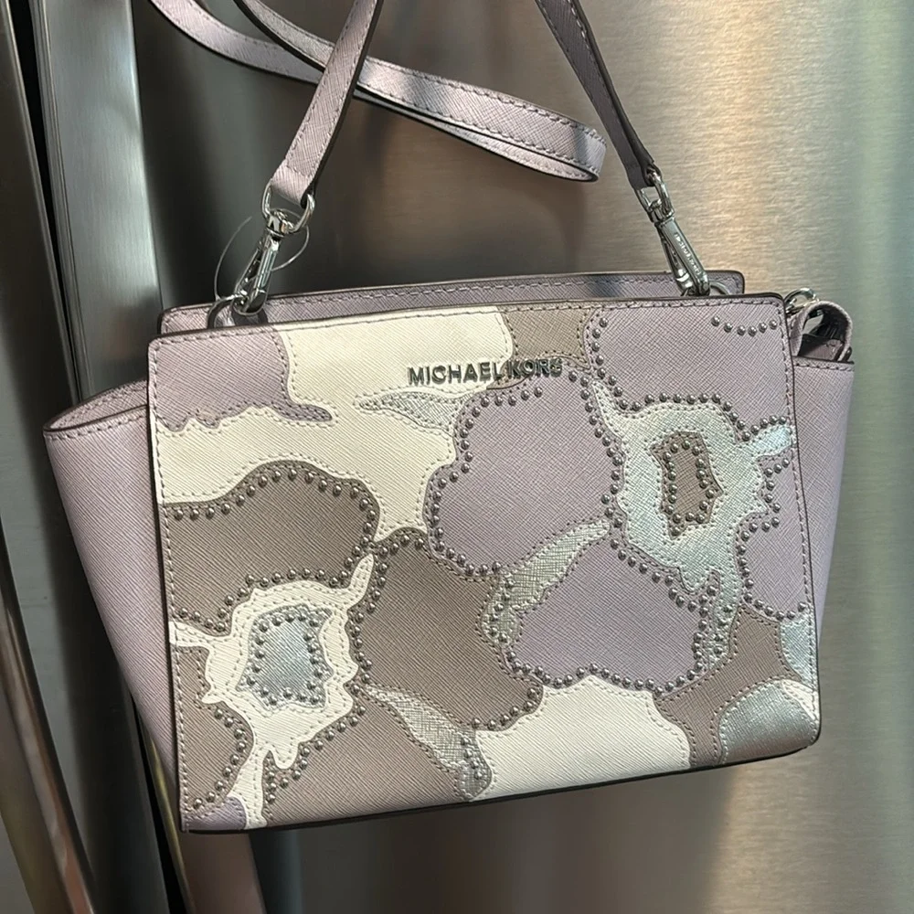 Michael Kors Floral Crossbody Bag - NEW with tags and defects - Picture 2 of 10